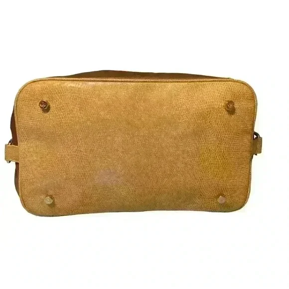 Rebecca Minkoff Satchel. Two Toned. Leather Tan and Brown color. - Picture 4 of 14